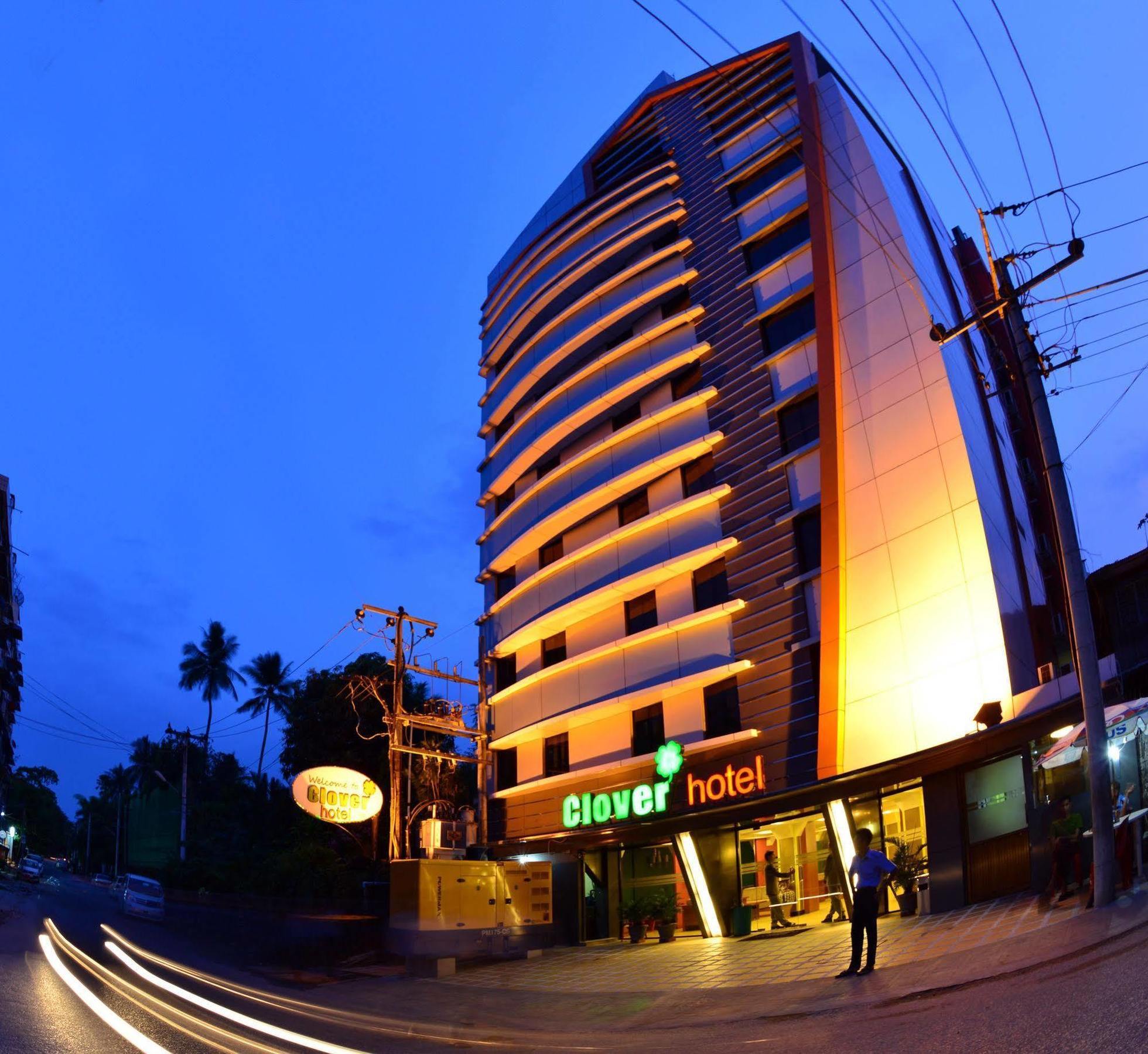 Clover Hotel Rangoon Eksteriør billede